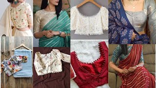 latest blouse designs blouse neck designs [upl. by Entroc577]