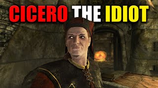 Why Cicero Is An IDIOT  Dark Brotherhood Lore [upl. by Annoled836]