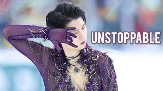 Yuzuru Hanyu  Unstoppable FMVMAD [upl. by Attenev]