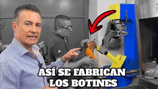 ASÍ SE FABRICAN LOS BOTINES EN LEÓN GUANAJUATO [upl. by Assirralc]