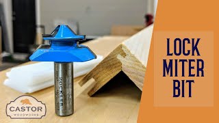 How to use the Lock Miter Bit [upl. by Enilrek747]