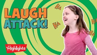 Laugh Attack 5  Jokes For Kids  Highlights Kids [upl. by Annawot]