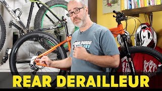 How to adjust your rear derailleur on a mountain bike [upl. by Caressa]