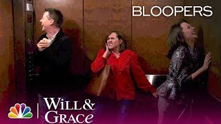 Will amp Grace  Blooper Molly Shannon Lets Loose Digital Exclusive [upl. by Idieh]