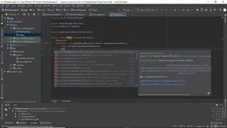 Creating Multiple pages in android app  moving between pages in android  Android Studio [upl. by Dulciana]