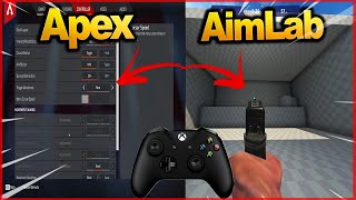 How to Use Apex settings in Aimlab  Controller [upl. by Jp]