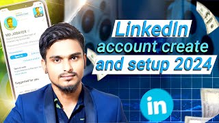 Part02  LinkedIn Account Setup Professionally for Freelancer  LinkedIn Account Create Bangla [upl. by Lepley]