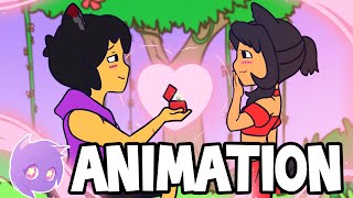 Aphmau And Aarons Proposal ANIMATION [upl. by Athiste]