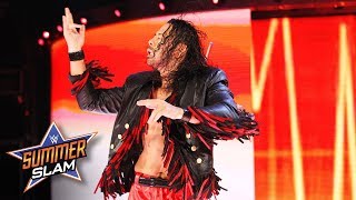 Shinsuke Nakamuras entrance wows the WWE Universe SummerSlam 2017 WWE Network Exclusive [upl. by Streetman867]