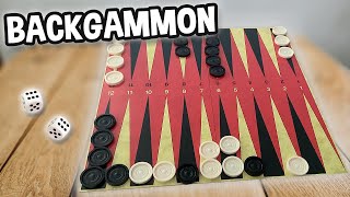 BACKGAMMON  Spielregeln TV Spielanleitung Deutsch [upl. by Annahvas]