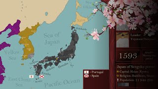 The History of Japan 20000 BC  2020  Every Year [upl. by Eniortna872]