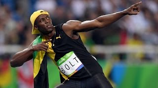 The origin of Usain Bolts victory pose [upl. by Ydda219]