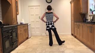 Coastin Line Dance Tutorial [upl. by Thorley335]