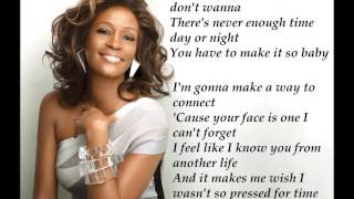 Whitney Houston Call You Tonight lyric video [upl. by Ahsemak]