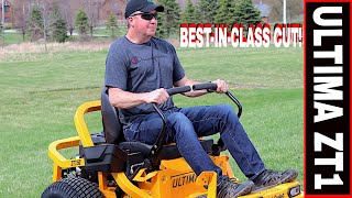 CUB CADET ULTIMA ZT1 MOWER REVIEW amp DEMONSTRATION 50quot DECK [upl. by Daukas]