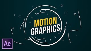 4 Great Motion Graphics Techniques in After Effects [upl. by Annaul]