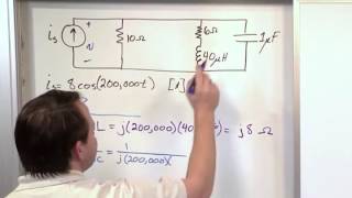 Lesson 16  Solving Ac Circuits With Phasors Part 1 AC Circuit Analysis [upl. by Wystand]