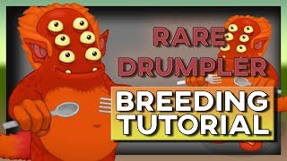 How to Breed RARE DRUMPLER 100 Plant Air Earth Islands  My Singing Monsters 2018 [upl. by Nibbs]