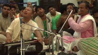 Hare Krishna Kirtan  2 by Mathura Jivan Prabhu on Day 2 of ISKCON Mira Road Kirtan Mela 2016 [upl. by Fasano738]