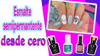 CLASE 1 Como preparar la uña ESMALTE SEMIPERMANENTE funnailstatyz [upl. by Eleik]