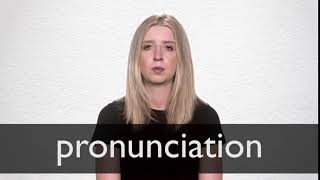 How to pronounce PRONUNCIATION in British English [upl. by Znieh]