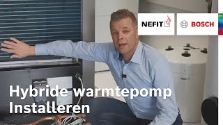 Hybride warmtepompinstallatie Installeren [upl. by Blanchette]