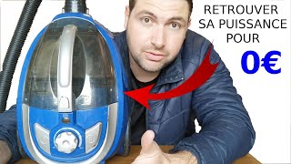 Aspirateur qui naspire plus solution gratuite [upl. by Eintruoc]