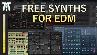 Best Free VST Synths for EDM amp Electronic Music 2020 [upl. by Lamberto]