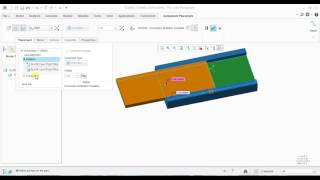 Slider connection using PTC Creo [upl. by Wiener]