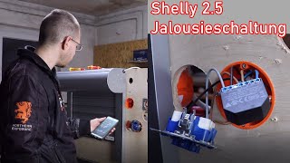 Shelly 25 bei Jalousieschaltung einbinden ElektroM [upl. by Eineeuq]