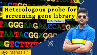 Heterologous probe for screening gene library [upl. by Aehta]