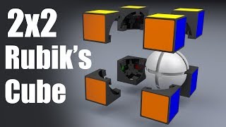 How does a 2x2 Rubiks Cube work [upl. by Luhey84]