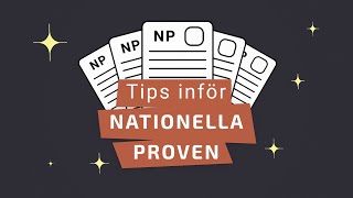 Tips inför nationella proven [upl. by Kial]