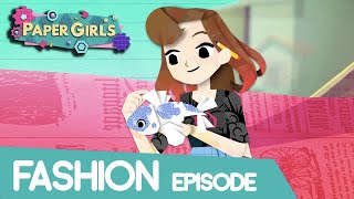 Solve a Fashion Emergency  Episode 1  Fun STEM Cartoons for Kids  The Paper Girls Show [upl. by Clellan]