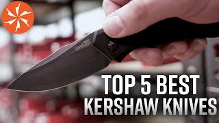 The Top 5 Best Kershaw Knives Available at KnifeCentercom [upl. by Jeri223]