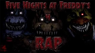 FIVE NIGHTS AT FREDDY´S 4 FNAF 4 RAP  CarRaxX ft Mc Energy Prod Jurrivh [upl. by Zirtaeb180]