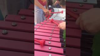 Duo Outdoor Xylophone from Percussion Play  Outdoor Musical Instruments [upl. by Ovatsug]