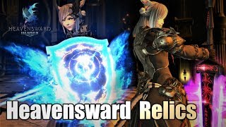 All Heavensward Relic Weapons  All Stages Anima [upl. by Polly]