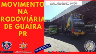 MOVIMENTAÇÃO NA RODOVIÁRIA DE GUAÍRA PR [upl. by Eejan]