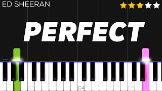 Ed Sheeran  Perfect  Piano Tutorial [upl. by Goss]