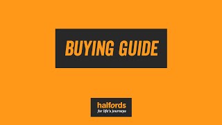 Sat Nav Buying Guide  Halfords UK [upl. by Goulden]