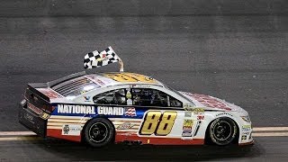 Dale Earnhardt Jr wins the Daytona 500 [upl. by Anohsal]