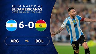 Argentina vs Bolivia Highlights [upl. by Noiramaj]