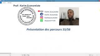 Présentation des parcours S5S6 économie et gestion [upl. by Lenrad]