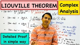 Liouville Theorem complex analysis proof [upl. by Blackburn]