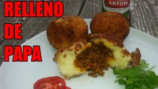 Puerto Rican Relleno de Papa Recipe  Episode 19 [upl. by Launame]