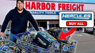 I Bought Every Hercules Tool at Harbor Freight [upl. by Maggio392]