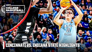 Cincinnati Bearcats vs Indiana State Sycamores  Full Game Highlights  NIT [upl. by Raji360]