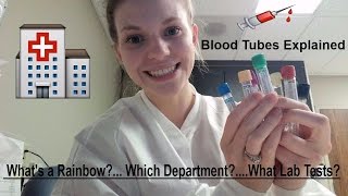 Phlebotomy amp Laboratory Blood Tubes Explained [upl. by Notelrahc40]