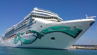 Norwegian Jade cruise ship tour 4K [upl. by Eenaffit]